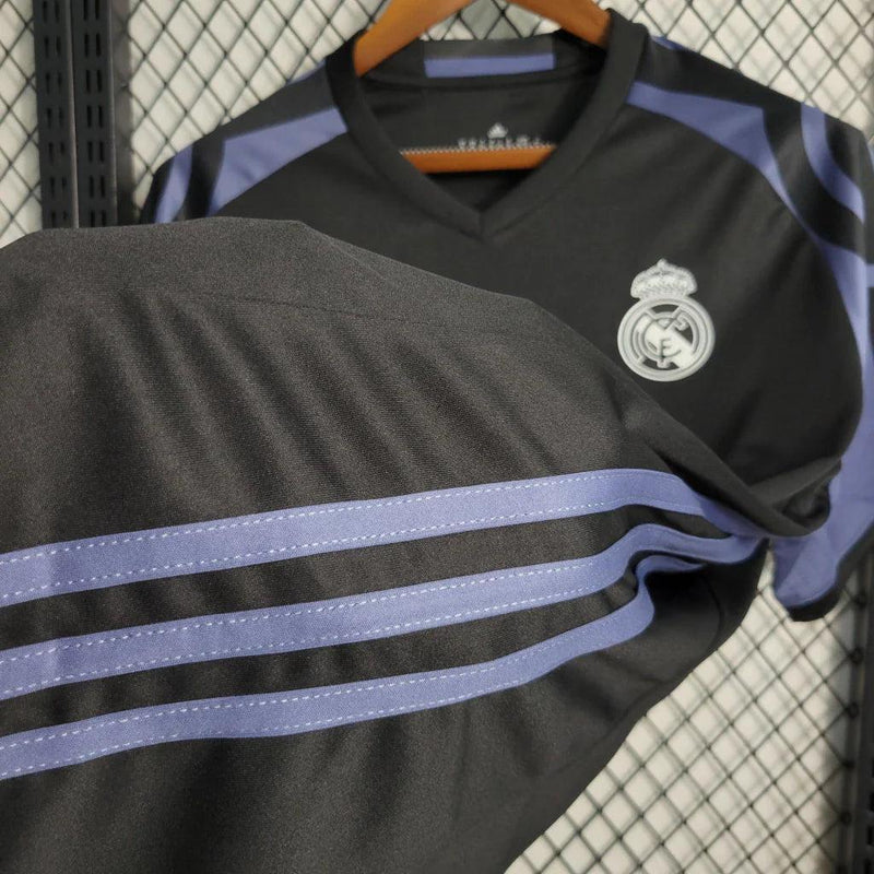 Camisa Retrô Real Madrid Adidas III Third 2016/17 Preto - JH ESPORTES - CAMISA DE TIMES