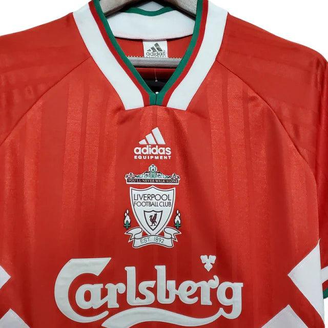 Camisa Liverpool Retrô 1993/1995 Vermelha - Adidas - JH ESPORTES - CAMISA DE TIMES