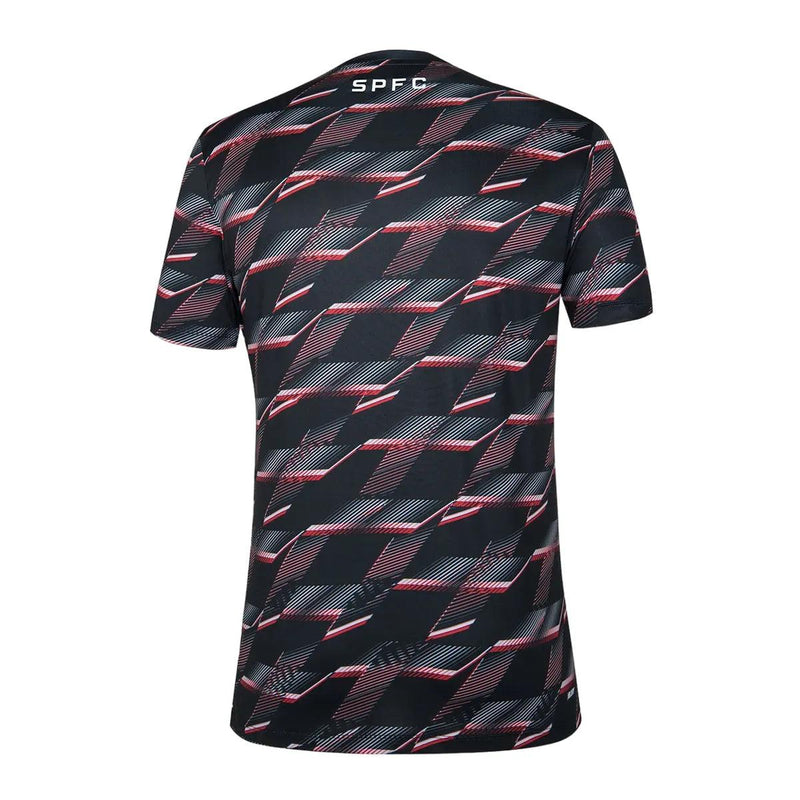 Camisa São Paulo Pré-Jogo 24/25 - Preta - JH ESPORTES - CAMISA DE TIMES