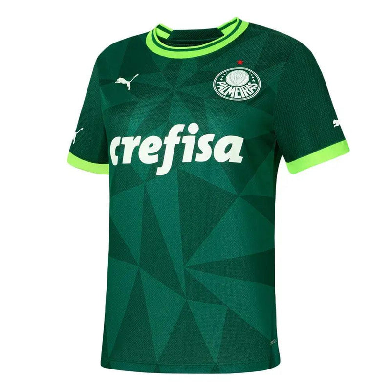 Camisa Palmeiras Feminina Home 23/24 - Verde - JH ESPORTES - CAMISA DE TIMES