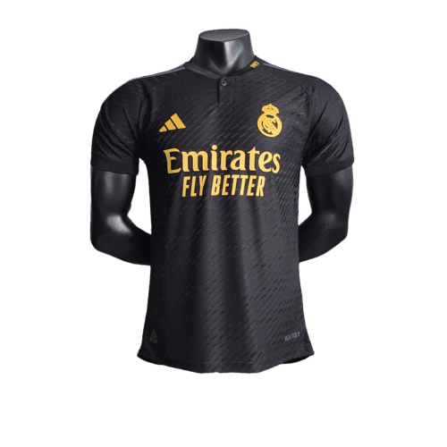 Camisa Real Madrid II Away Adidas Jogador 2023/24 Masculino Preto - JH ESPORTES - CAMISA DE TIMES