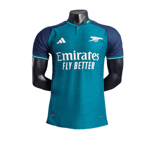 Camisa Arsenal Away Adidas Jogador 2023/24 Masculino Azul - JH ESPORTES - CAMISA DE TIMES