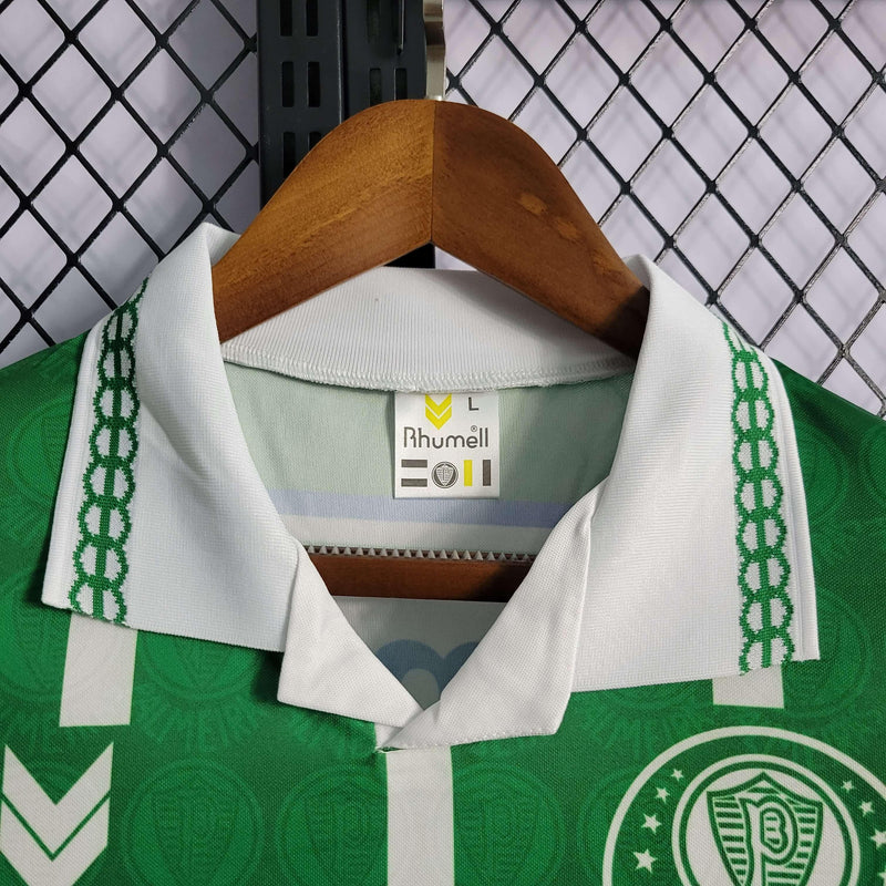 Camisa Palmeiras Home 93/94 Retrô - Verde e Branca - JH ESPORTES - CAMISA DE TIMES