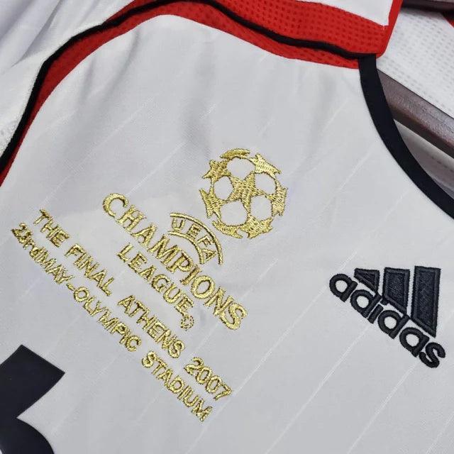 Camisa Retrô Milan II Away Adidas 2006/07 Masculino Branco - JH ESPORTES - CAMISA DE TIMES