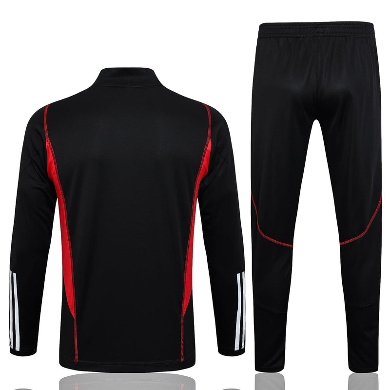 Conjunto de Frio São Paulo 2023/24 Preto - Treino - JH ESPORTES - CAMISA DE TIMES