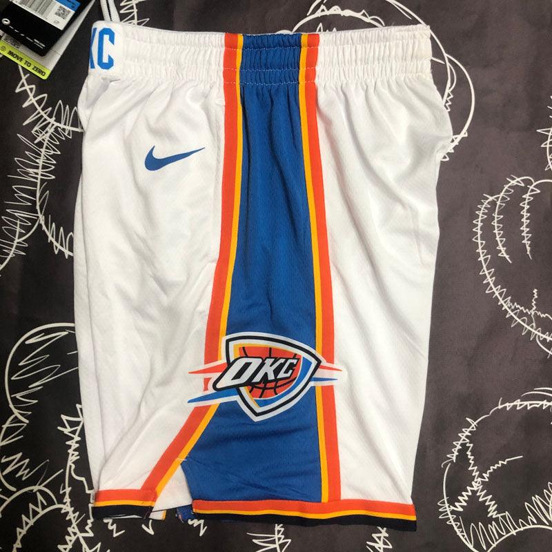 Short NBA Oklahoma City Thunder Association Edition Branco - JH ESPORTES - CAMISA DE TIMES