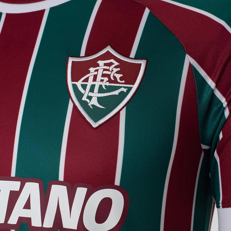 Camisa Fluminense Home 23/24 - Vinho e Verde - JH ESPORTES - CAMISA DE TIMES