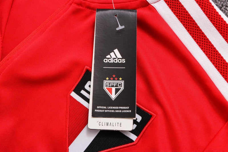 Conjunto de Frio São Paulo 2022/23 Vermelho - Treino - JH ESPORTES - CAMISA DE TIMES