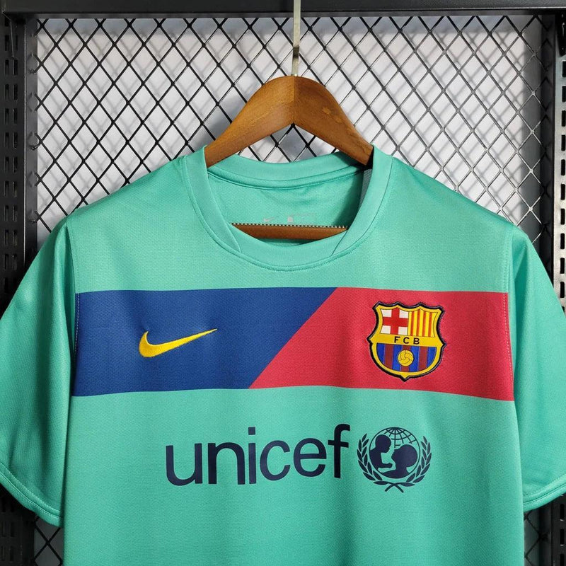 Camisa Barcelona Retrô II 10/11 Nike Masculina Verde - JH ESPORTES - CAMISA DE TIMES