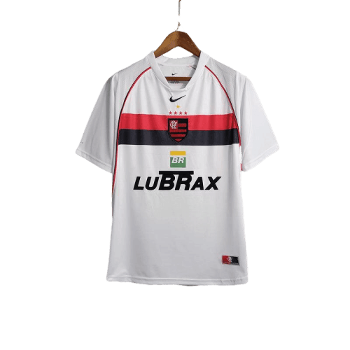 Camisa Flamengo II Away Retrô 2002/03 Adidas Masculina - Branco - JH ESPORTES - CAMISA DE TIMES