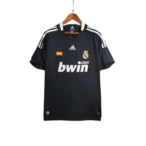 Camisa Retrô Real Madrid III Third Adidas 2008/09 Masculino Preto - JH ESPORTES - CAMISA DE TIMES