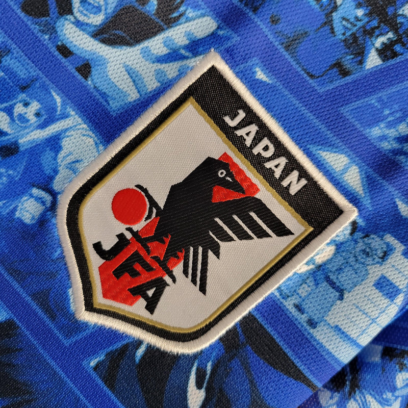 Camisa Japão Anime 2022 Feminina - Azul - JH ESPORTES - CAMISA DE TIMES