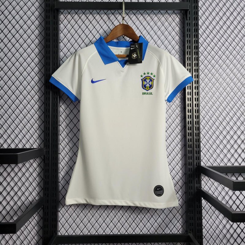 Camisa Brasil Third 2019 Feminina - Branca - JH ESPORTES - CAMISA DE TIMES