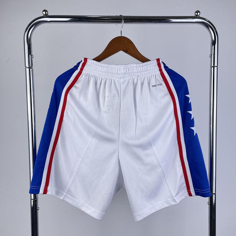 Short NBA Philadelphia 76ers Association Edition Branco - JH ESPORTES - CAMISA DE TIMES