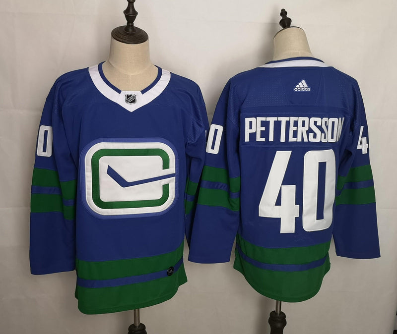 Jersey Vancouver Canucks Azul/Verde