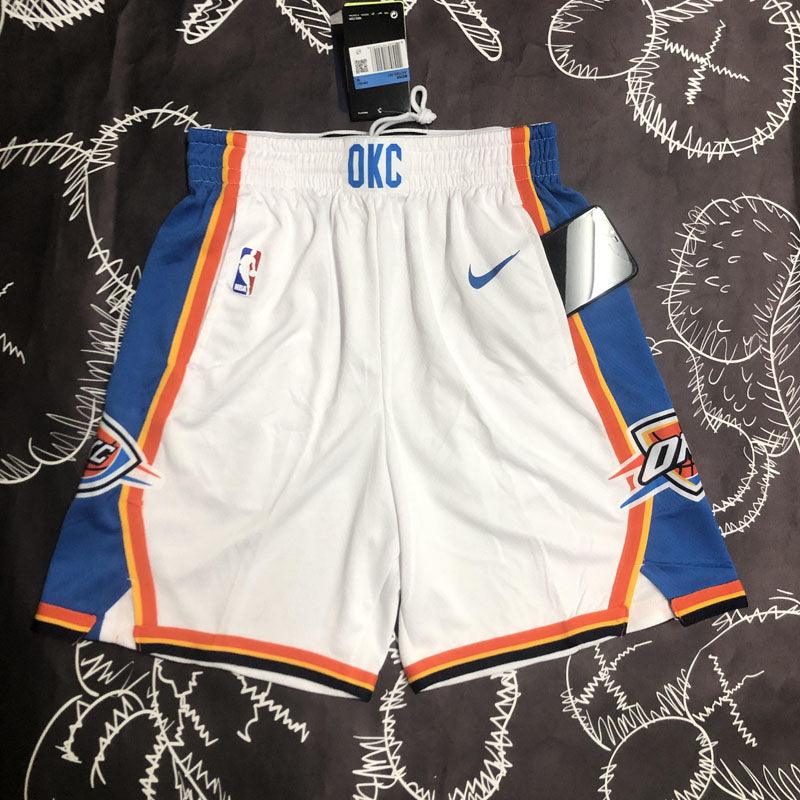 Short NBA Oklahoma City Thunder Association Edition Branco - JH ESPORTES - CAMISA DE TIMES