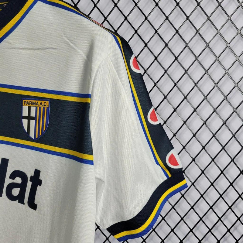 Camisa Retrô Parma Away Champion 2002/03 Masculino Branco - JH ESPORTES - CAMISA DE TIMES