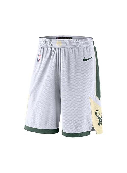 Short NBA Milwaukee Bucks Association Edition Branco - JH ESPORTES - CAMISA DE TIMES