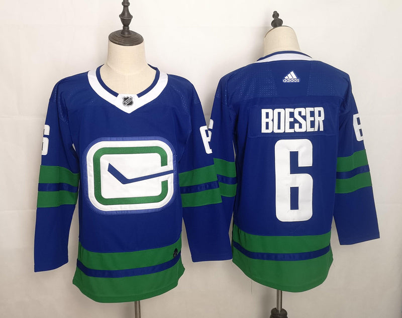 Jersey Vancouver Canucks Azul/Verde