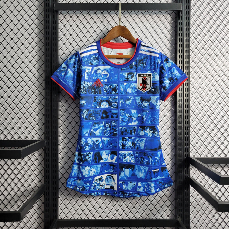 Camisa Japão Anime 2022 Feminina - Azul - JH ESPORTES - CAMISA DE TIMES