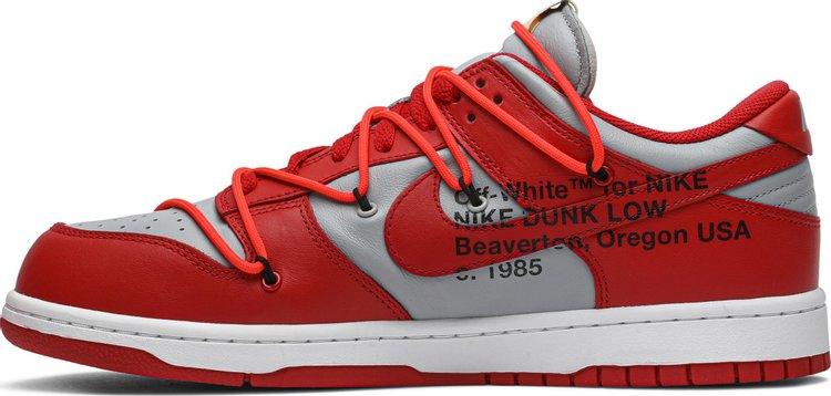 Off-White x Dunk Low 'University Red' - JH ESPORTES - CAMISA DE TIMES