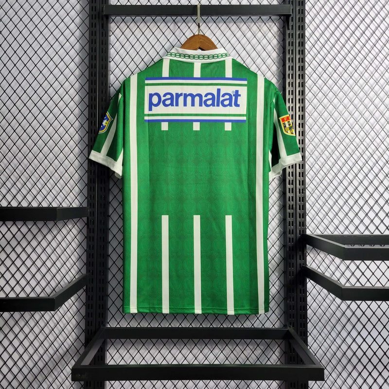 Camisa Palmeiras Home 93/94 Retrô - Verde e Branca - JH ESPORTES - CAMISA DE TIMES