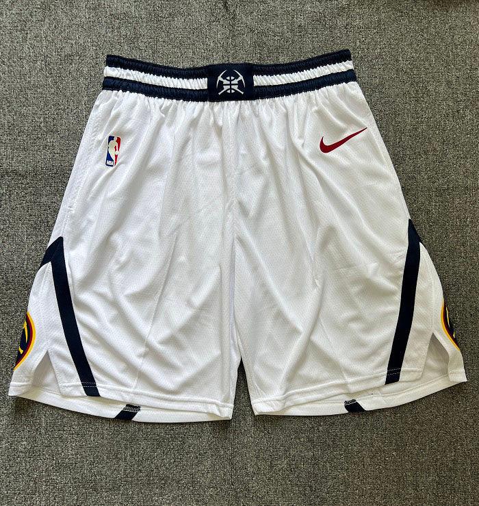 Short NBA Denver Nuggets Association Edition Branco - JH ESPORTES - CAMISA DE TIMES