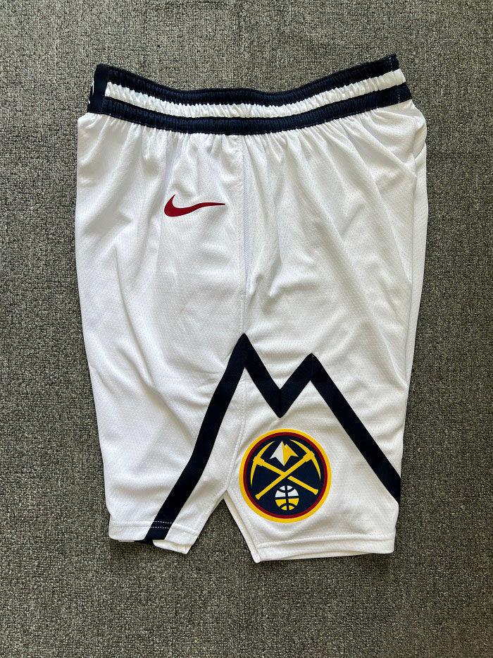 Short NBA Denver Nuggets Association Edition Branco - JH ESPORTES - CAMISA DE TIMES