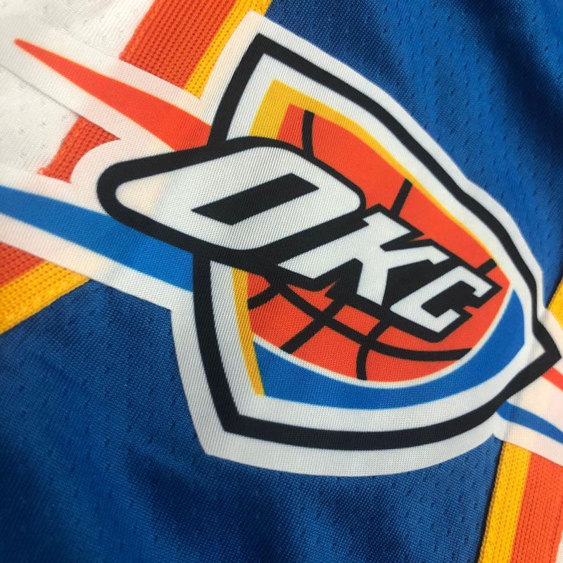 Short NBA Oklahoma City Thunder Association Edition Branco - JH ESPORTES - CAMISA DE TIMES