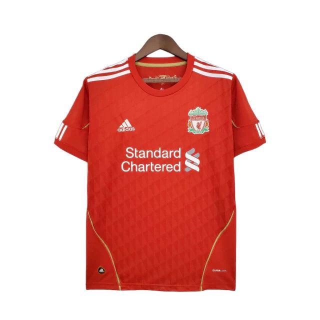 Camisa Liverpool Retrô 2010/2011 Vermelha - Adidas - JH ESPORTES - CAMISA DE TIMES