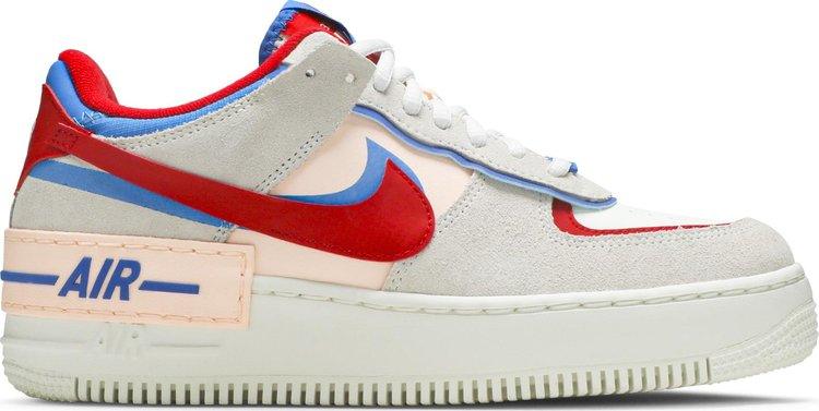 Nike Air Force 1 Shadow 'Sail Royal Red' - JH ESPORTES - CAMISA DE TIMES