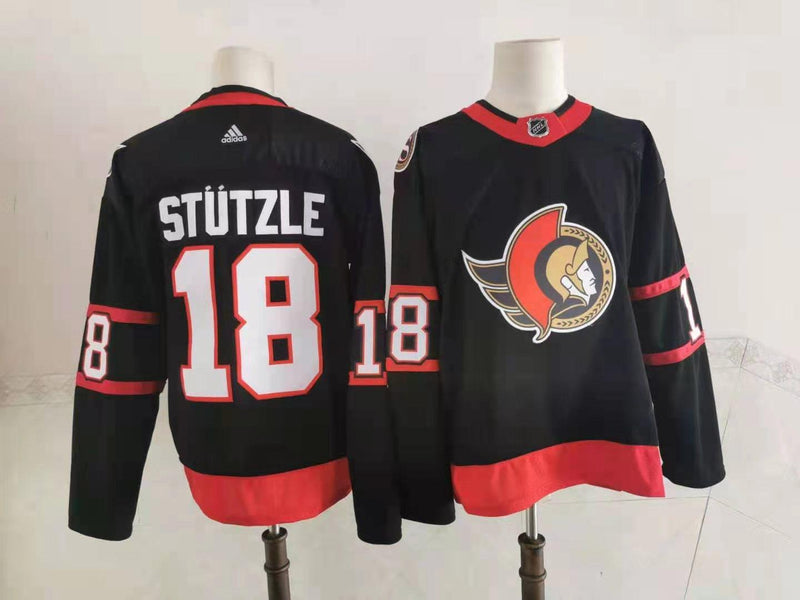 Jersey Ottawa Senators Preta