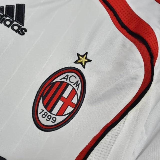 Camisa Retrô Milan II Away Adidas 2006/07 Masculino Branco - JH ESPORTES - CAMISA DE TIMES