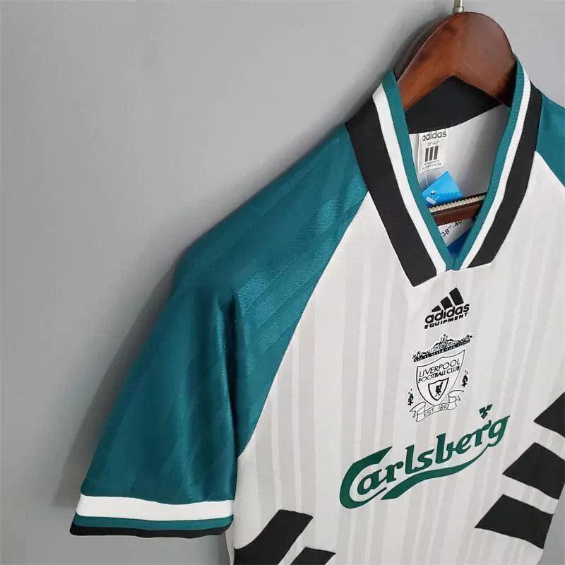 Camisa Retrô Liverpool 1993/95 Adidas Masculino Branco - JH ESPORTES - CAMISA DE TIMES