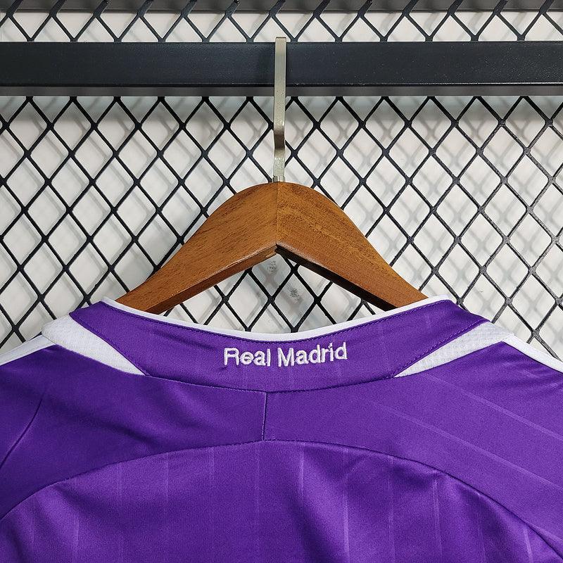 Camisa Real Madrid Away 2006/07 Adidas Retrô - Roxa - JH ESPORTES - CAMISA DE TIMES