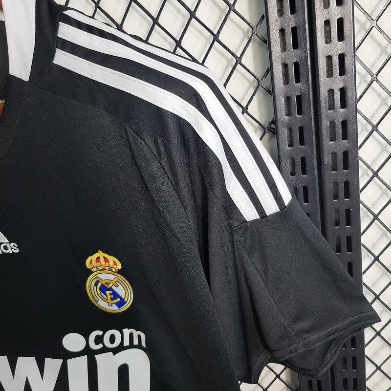 Camisa Retrô Real Madrid III Third Adidas 2008/09 Masculino Preto - JH ESPORTES - CAMISA DE TIMES