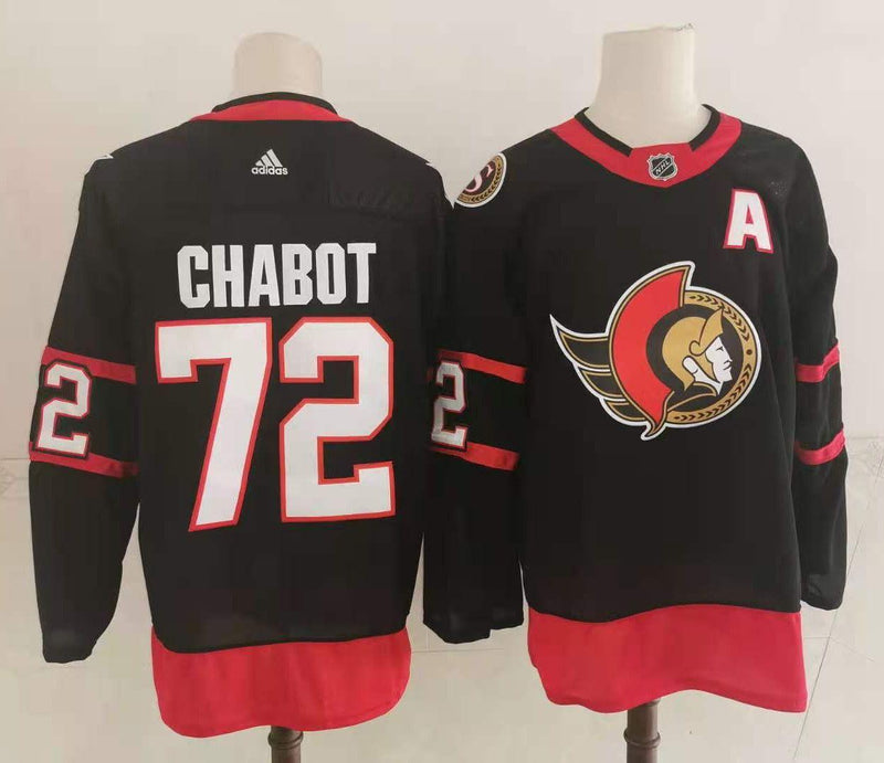 Jersey Ottawa Senators Preta