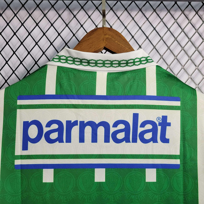 Camisa Palmeiras Home 93/94 Retrô - Verde e Branca - JH ESPORTES - CAMISA DE TIMES