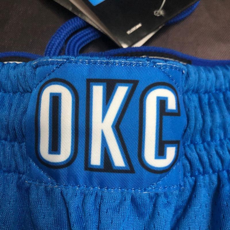 Short NBA Oklahoma City Thunder Icon Edition Azul - JH ESPORTES - CAMISA DE TIMES