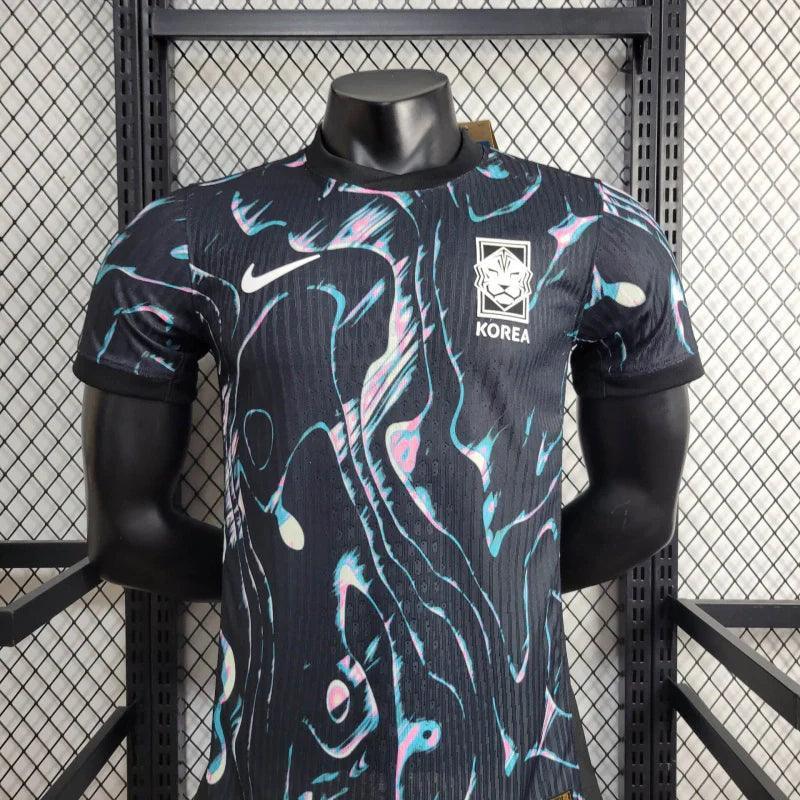 Camisa Coreia do Sul II Away Nike Jogador 2024/25 Masculino Preto - JH ESPORTES - CAMISA DE TIMES