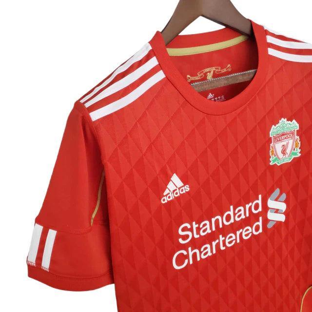 Camisa Liverpool Retrô 2010/2011 Vermelha - Adidas - JH ESPORTES - CAMISA DE TIMES