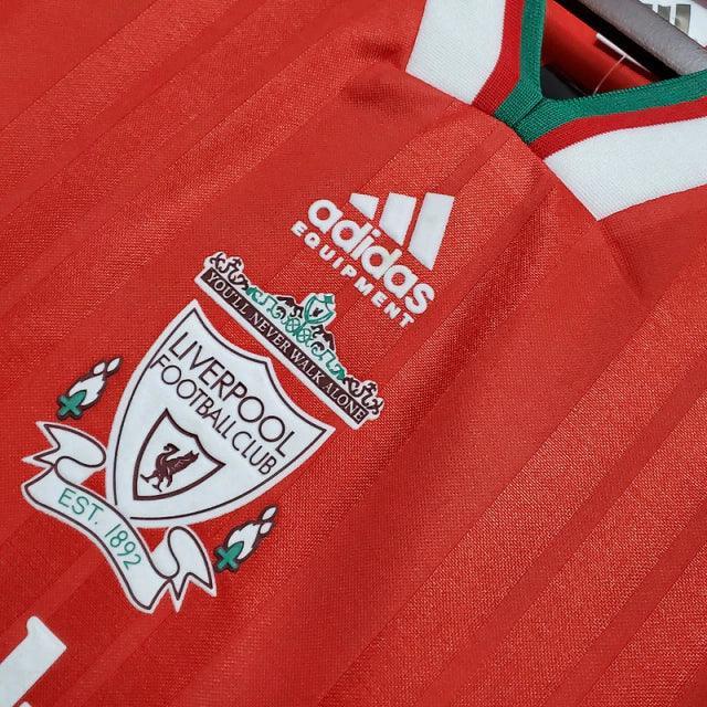 Camisa Liverpool Retrô 1993/1995 Vermelha - Adidas - JH ESPORTES - CAMISA DE TIMES