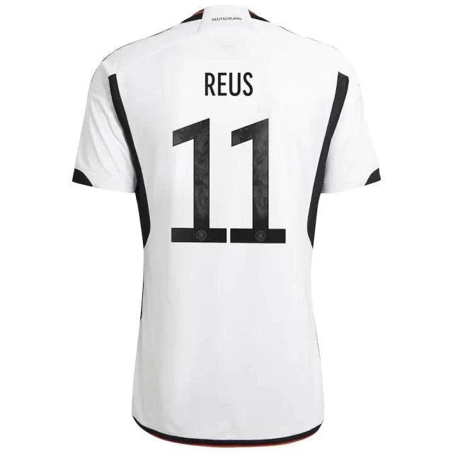 Camisa Alemanha I Titular 23/24 - Adidas Torcedor Masculina - Personalizada REUS N°11 - JH ESPORTES - CAMISA DE TIMES