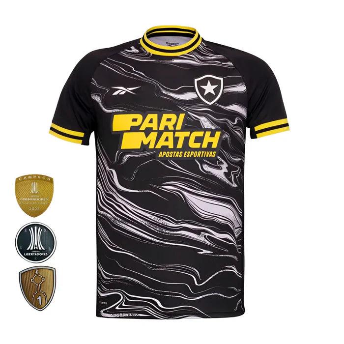 Camisa Botafogo 4th 24/25 - Preta - JH ESPORTES - CAMISA DE TIMES