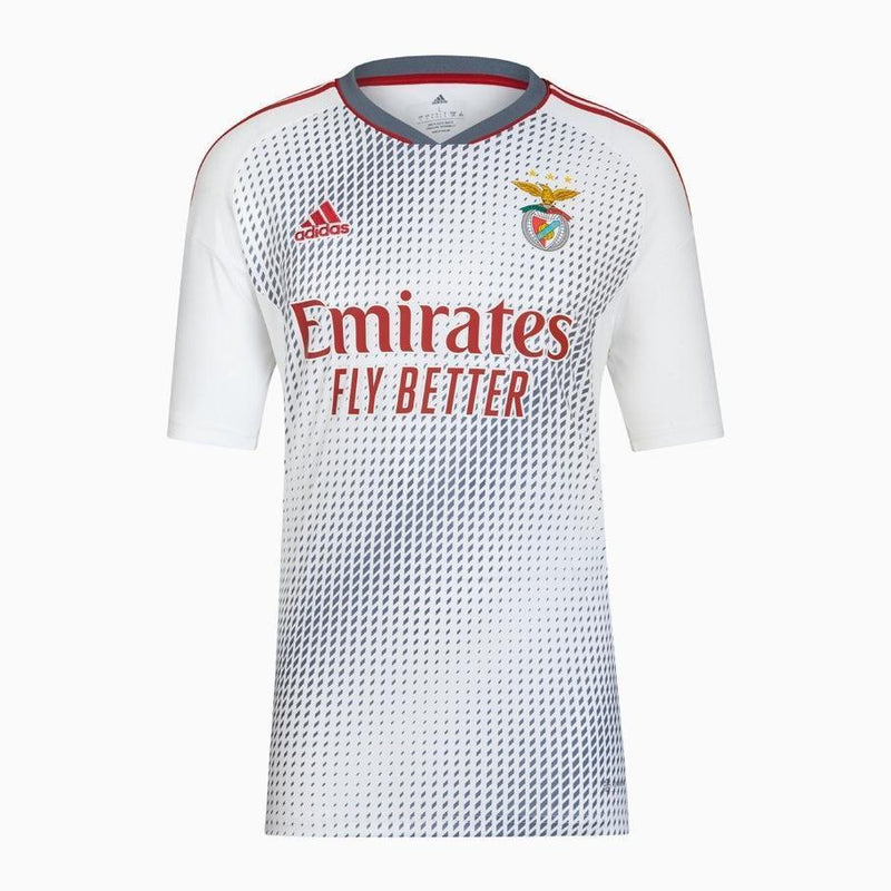 Camisa Benfica Third 22/23 - Adidas Torcedor Masculina - Branco - JH ESPORTES - CAMISA DE TIMES