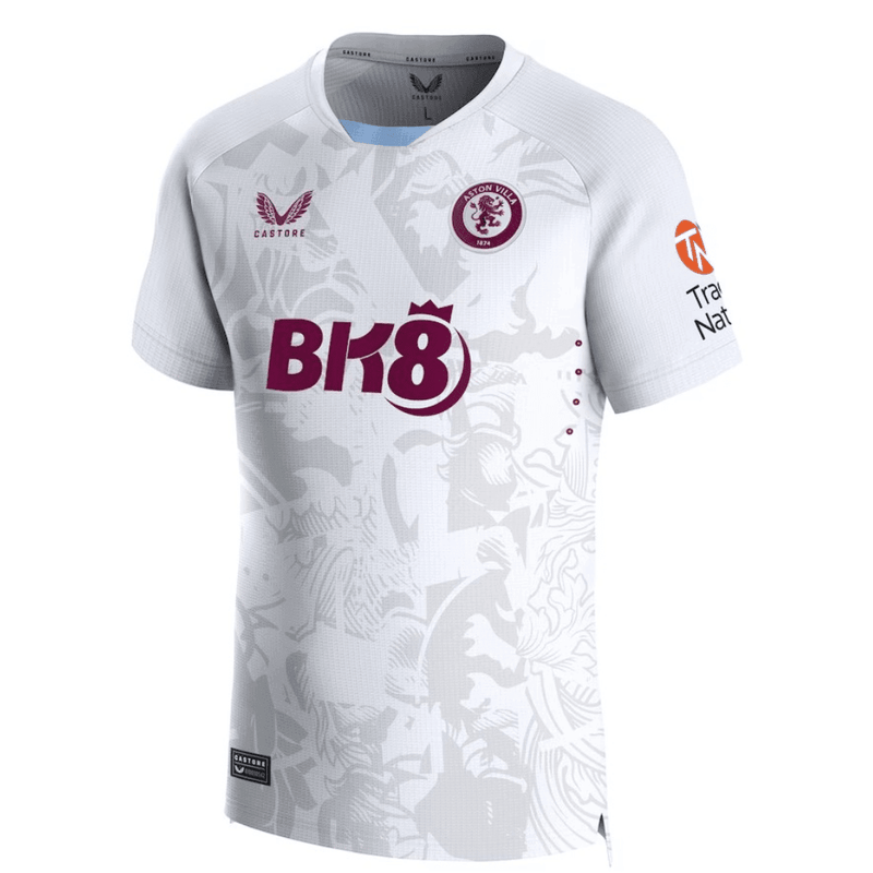 Camisa Aston Villa Reserva 23/24 Torcedor Mascilina Castore - JH ESPORTES - CAMISA DE TIMES