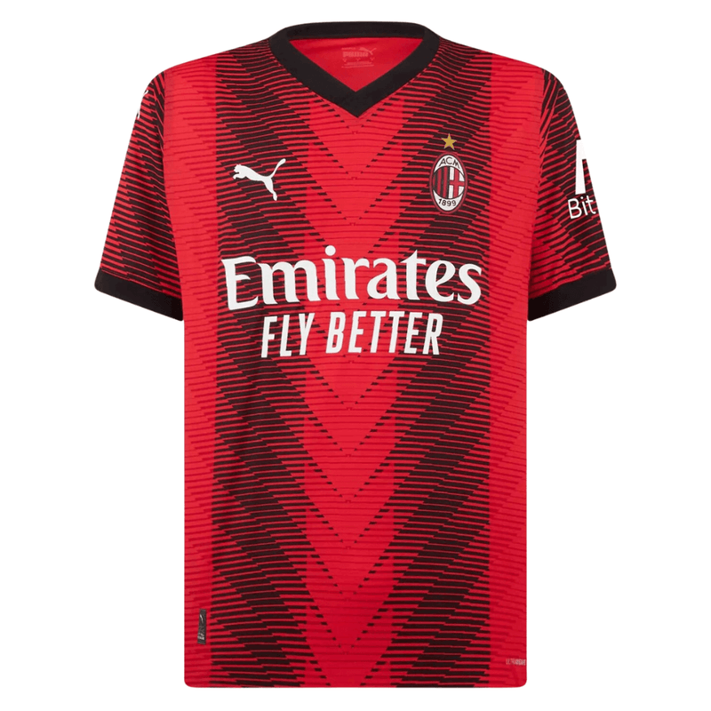 Camisa Milan Titular I 23/24 - Puma Torcedor Masculina - JH ESPORTES - CAMISA DE TIMES