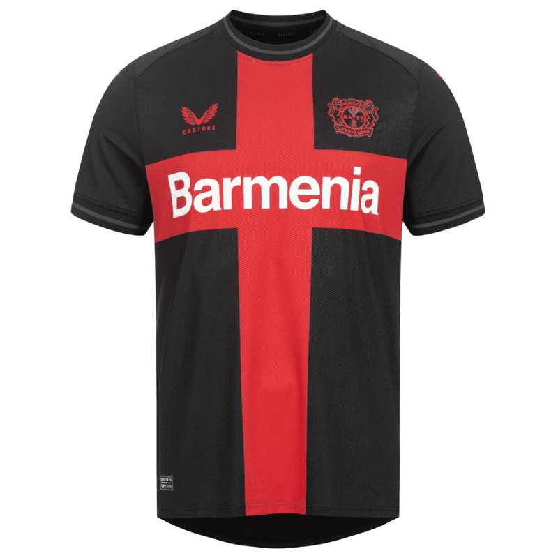 Camisa Bayer Leverkusen Titular 23/24 - Castore Torcedor Masculina - JH ESPORTES - CAMISA DE TIMES