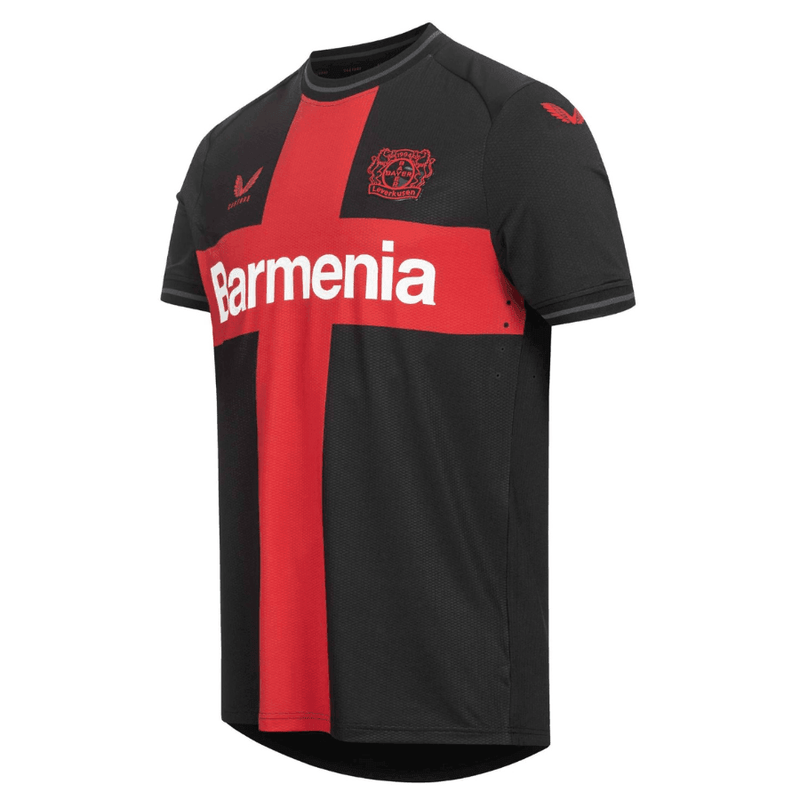 Camisa Bayer Leverkusen Titular 23/24 - Castore Torcedor Masculina - JH ESPORTES - CAMISA DE TIMES