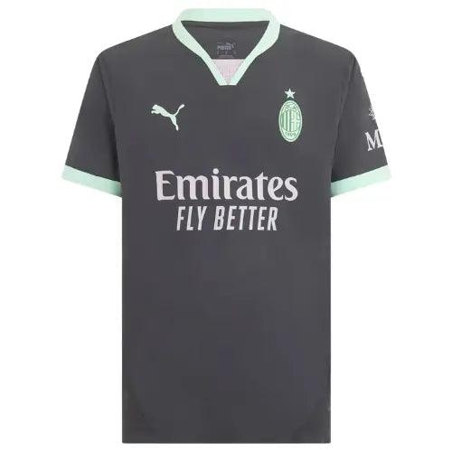 Camisa Milan lll 2024/25 Cinza - Modelo Torcedor